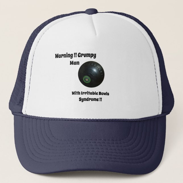Funny Lawn Bowls Syndrom, Truckers Hat Truckerkappe (Vorderseite)