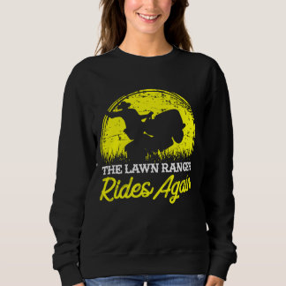 Funny Lawn Mower I Garden Rider Geschenk Sweatshirt
