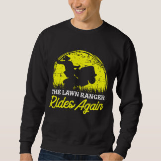 Funny Lawn Mower I Garden Rider Geschenk Sweatshirt
