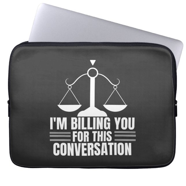 Funny Lawyer Geschenke und Abschluss Recht Geschen Laptopschutzhülle (Vorderseite)