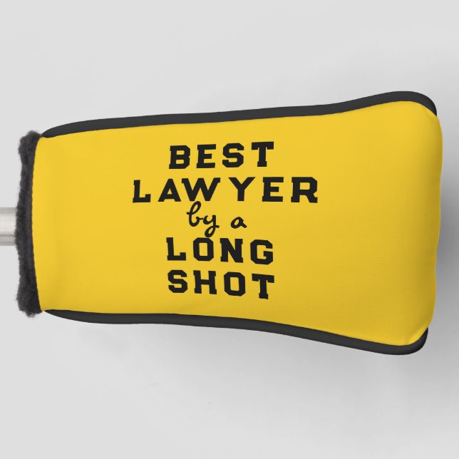 Funny Lawyer Golf Headcover (Vorderseite)