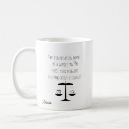 Funny Lawyer Ich rechne Ihnen für diese Diskussion Kaffeetasse