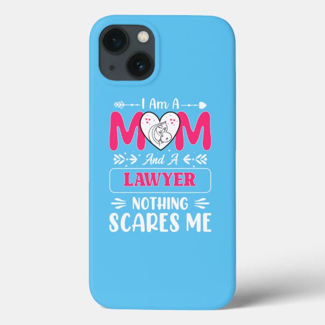 Funny Lawyer Mama, Anwältin Mama Funny Case-Mate iPhone Hülle (Rückseite)