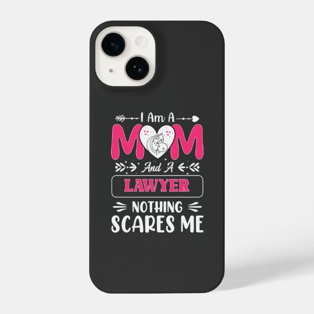 Funny Lawyer Mama, Anwältin Mama Funny iPhone 14 Hülle (Rückseite)