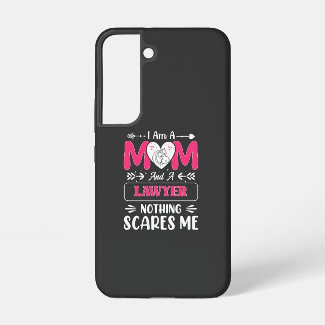 Funny Lawyer Mama, Anwältin Mama Funny Samsung Galaxy Hülle (Rückseite)