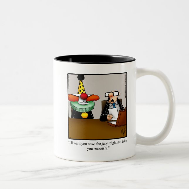 Funny Lawyer Spaß Tasse Geschenk (Rechts)