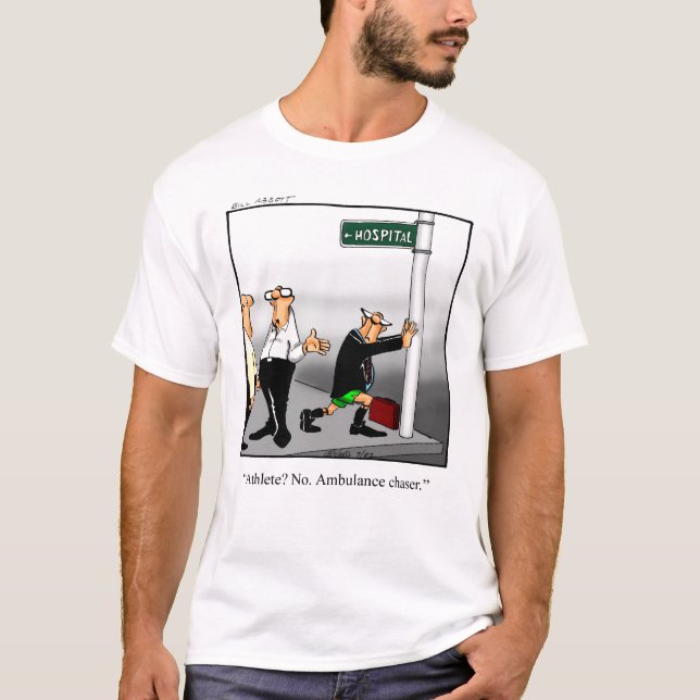 Funny Lawyer Spaß Tee Shirt (Vorderseite)