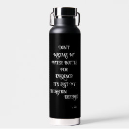 Funny Lawyer Spaß Zitat Rechtlich Personalisiert Trinkflasche