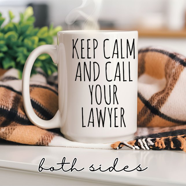 Funny Lawyer Tasse für Anwälte & Jurastudenten Ges (legal profession gift, funny legal gift, bar exam mug, lawyer appreciation gift, law firm coffee mug)