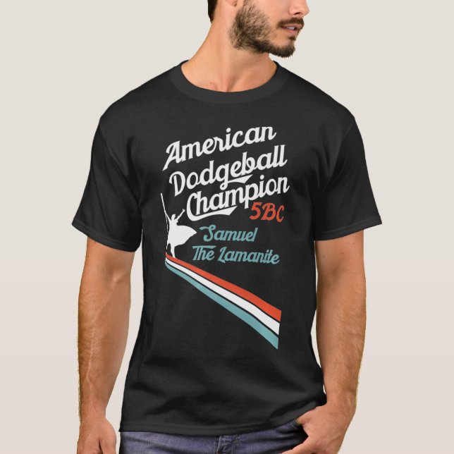 Funny LDS Mormon Samuel, der Lamanite Premium T-Shirt (Vorderseite)