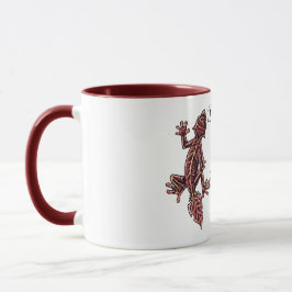 Funny Leaf schwänzte Geckos Tasse