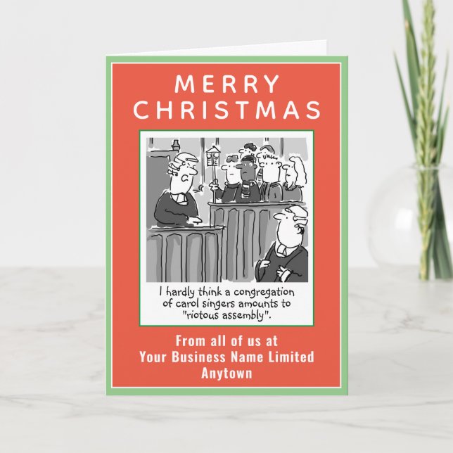 Funny Legal or Law Company Weihnachten (Vorderseite)