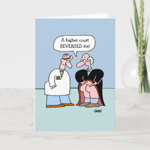 Funny Legal Professionals erhalten gute Grußkarte Karte