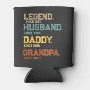 Funny Legend Husband Daddy Grandpa Custom-Geschenk Dosenkühler