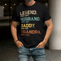 Funny Legend Husband Daddy Grandpa Custom-Geschenk