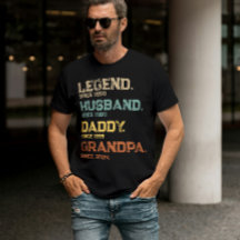 Funny Legend Husband Daddy Grandpa Custom-Geschenk