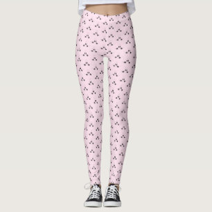 Funny Leggings mit Neugier Augen - Lächeln