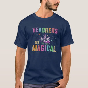 Funny LEHRERINNEN SIND MAGISCHER I'm Unicorn Schoo T-Shirt
