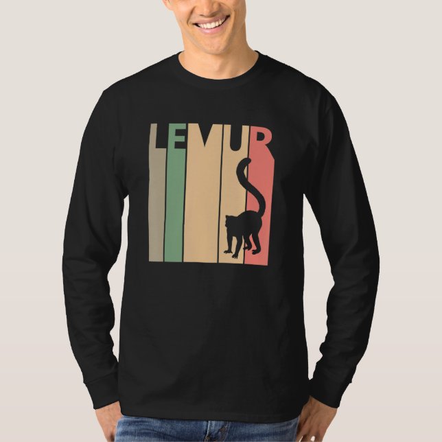Funny Lemur Kostume T-Shirt (Vorderseite)