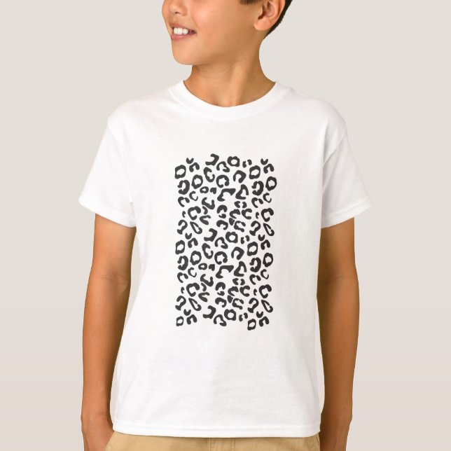 Funny Leopard Animal T-Shirt (Vorderseite)