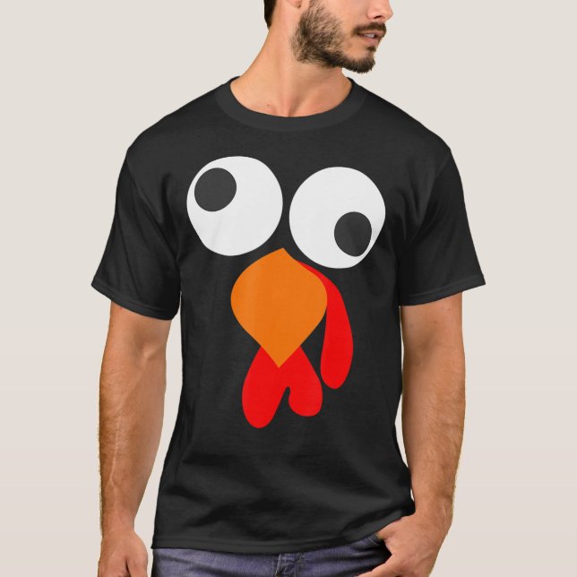 Funny Leopard Pumpkin Print Halloween Erntedank T-Shirt (Vorderseite)