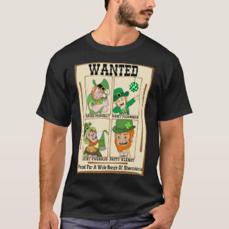 Funny Leprechaun Gewollt Poster T-Shirt
