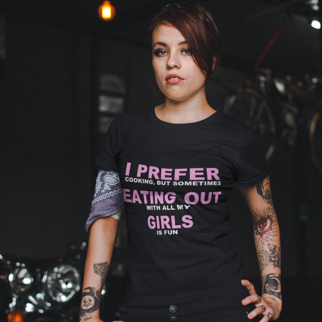 Funny Lesbian T - Shirt (Von Creator hochgeladen)