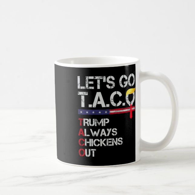Funny Let's Go Taco 19 Kaffeetasse (Rechts)