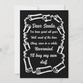 Funny Letter to Weihnachten Weihnachten Weihnachts