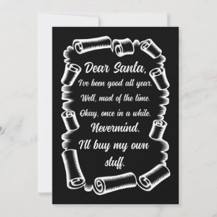 Funny Letter to Weihnachten Weihnachten Weihnachts