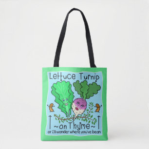 Funny Lettuce Gemüse Puppe Grundschullehrer Tasche