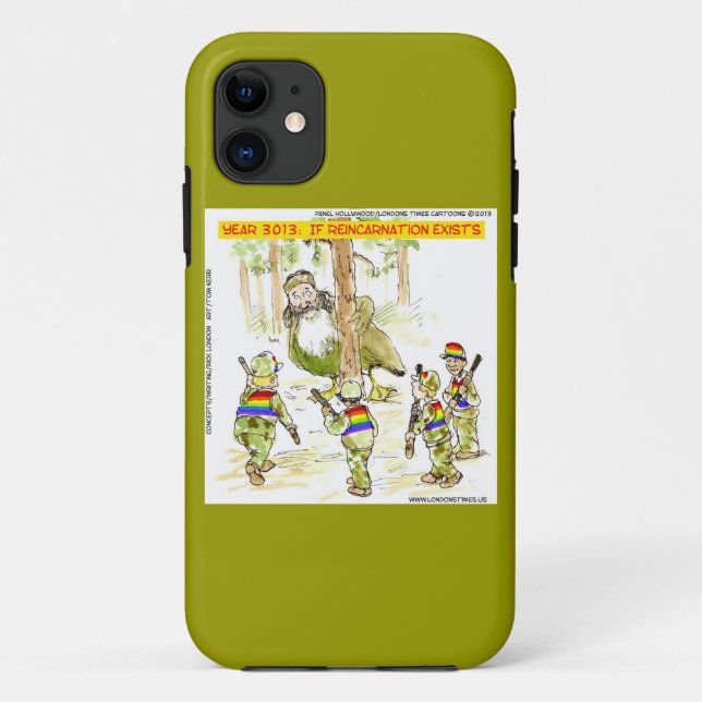 Funny LGBT Vs Giant Duck iPhone 5/5S Handy Case (Rückseite)