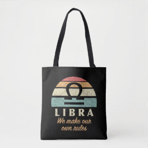 Funny Libra Zodiac Rules Tasche