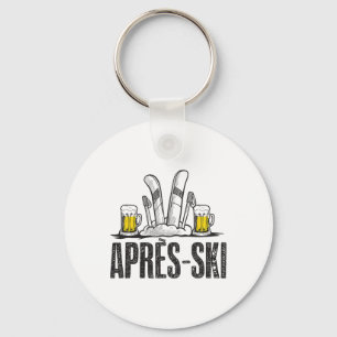 Funny Liebe Apres Ski Shirt - Great Snow Lovers Gi Schlüsselanhänger