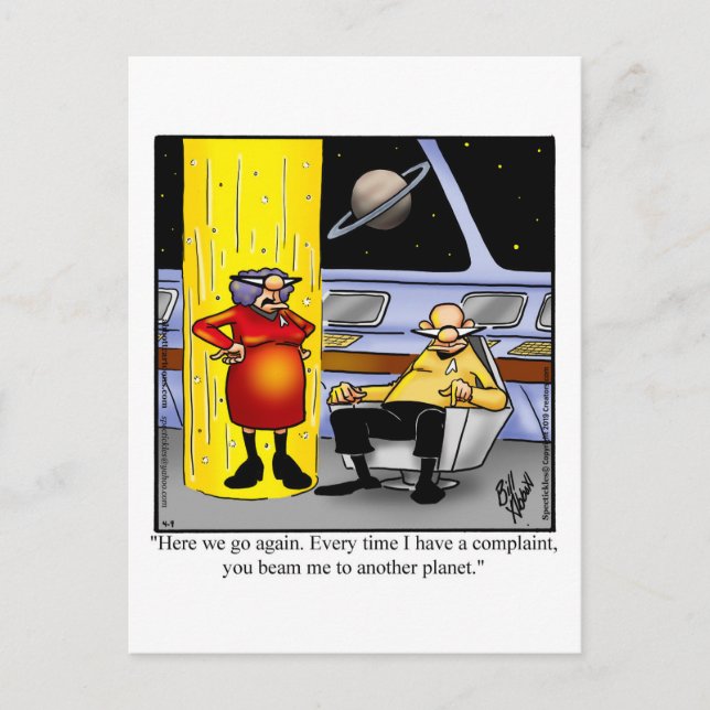 Funny Liebe & Ehe Spaß Postkarte (Vorderseite)