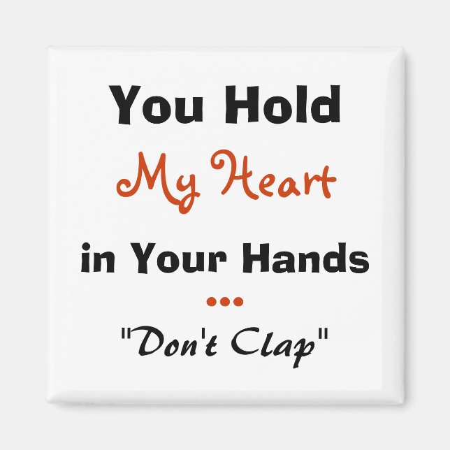 Funny Liebe Kühlschrankmagnet (Vorne)