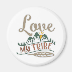 Funny Liebe Mein Stammbauwerk zeigt Liebe Magnet