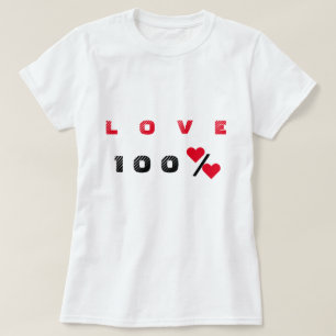 Funny Liebe Text T - Shirt