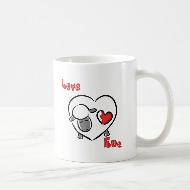 Funny Liebe Valentine Kaffeetasse (Rechts)