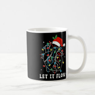 Funny Ließ es fließt Anatomie Herz Herz Herz Nurse Kaffeetasse