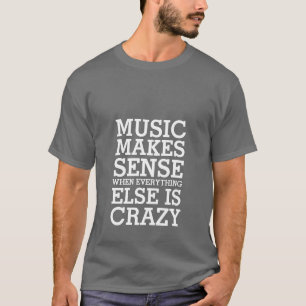 Funny Life Music cite un T-shirt pour les méloman