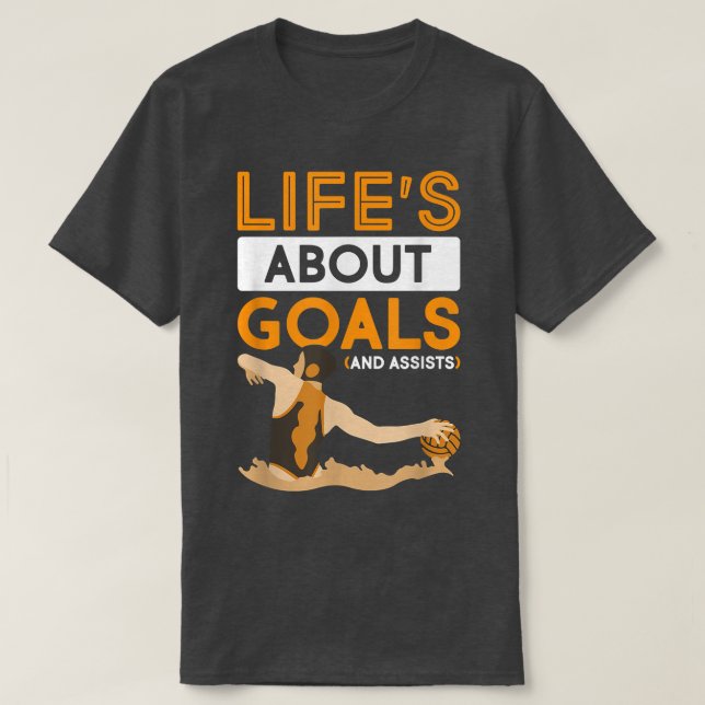 Funny Life über Goals Water Polo Sport Lover (Design vorne)