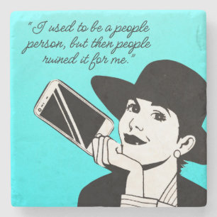 Funny Life Zitat Friend Game Night Geschenk Steinuntersetzer