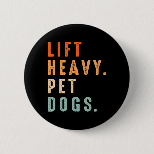 Funny Lift Heavy Pet Hunde Gym Fitness Lifti Button