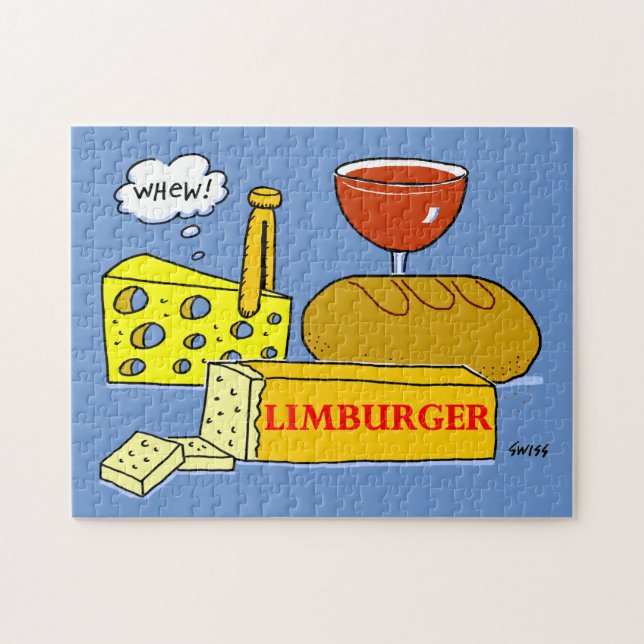 Funny Limburger Cartoon (Horizontal)