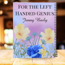Funny Links Handed Lefty Floral Lilac Name Girls