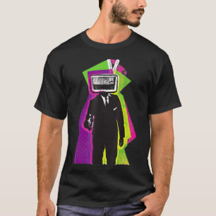 Funny Literalen Radio Headan Audiophile Music T-Shirt