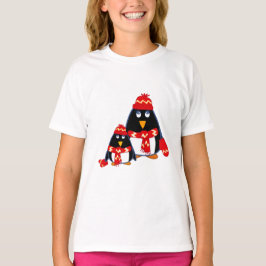 Funny Little Penguins Weihnachtsgeschenk Hoodie