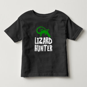 Funny Lizard Hunter Reptilienliebhaber Kind Kleinkind T-shirt