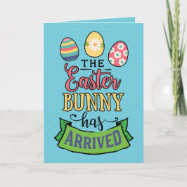 Funny Llama: Der Osterhase ist angekommen Karte